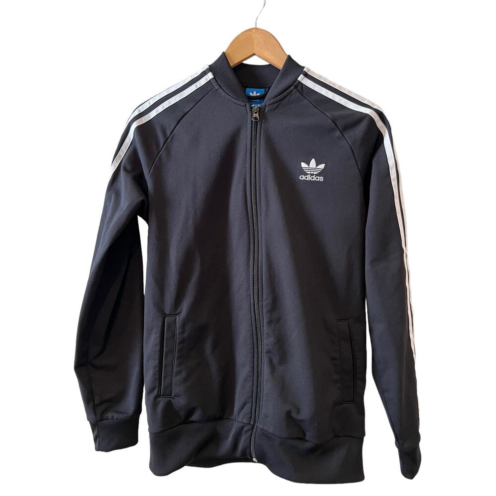 Adidas Originals Superstar Track Top Black White XL